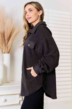Load image into Gallery viewer, Cozy Girl Full Size Button Down Shacket