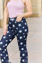 Load image into Gallery viewer, Judy Blue Janelle High Waist Star Print Flare Jeans