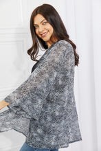 Load image into Gallery viewer, Snake Print Chiffon Kimono