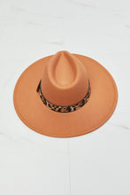Load image into Gallery viewer, In The Wild Leopard Detail Fedora Hat