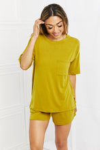 Load image into Gallery viewer, In The Moment Lounge Set in Olive Mustard