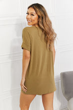Load image into Gallery viewer, Morning Coffee V-Neck Top & Shorts Lounge Set