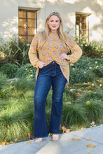 Load image into Gallery viewer, Leopard Star Striped Long Sleeve Top