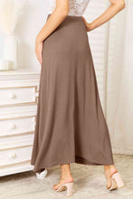 Load image into Gallery viewer, Soft Rayon Drawstring Waist Maxi Skirt