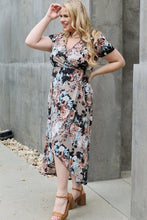 Load image into Gallery viewer, Give Me Roses Floral Maxi Wrap Dress