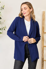 Load image into Gallery viewer, Statement Neck Open Front Blazer
