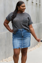 Load image into Gallery viewer, Chunky Knit Short Sleeve Top in Gray