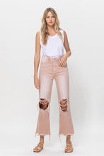 Load image into Gallery viewer, 90&#39;s Vintage Crop Flare Jeans
