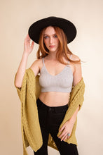 Load image into Gallery viewer, Contour Rib Knit Brami Lounge Top
