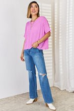 Load image into Gallery viewer, Full Size Round Neck Short Sleeve Top

