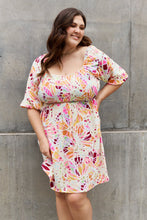 Load image into Gallery viewer, Floral Print Mini Dress
