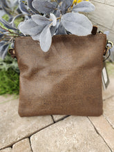 Load image into Gallery viewer, Azure Aesthetic Leather &amp; Hair on Bag
