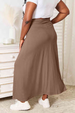 Load image into Gallery viewer, Soft Rayon Drawstring Waist Maxi Skirt
