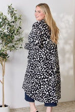 Load image into Gallery viewer, Animal Print Button Up Long Sleeve Cardigan
