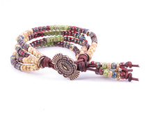 Load image into Gallery viewer, Beaded Boho Leather Bracelets
