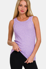 Load image into Gallery viewer, Ribbed Round Neck Tank
