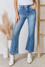 Load image into Gallery viewer, RISEN Full Size High Rise Ankle Flare Jeans
