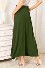 Load image into Gallery viewer, Soft Rayon Drawstring Waist Maxi Skirt
